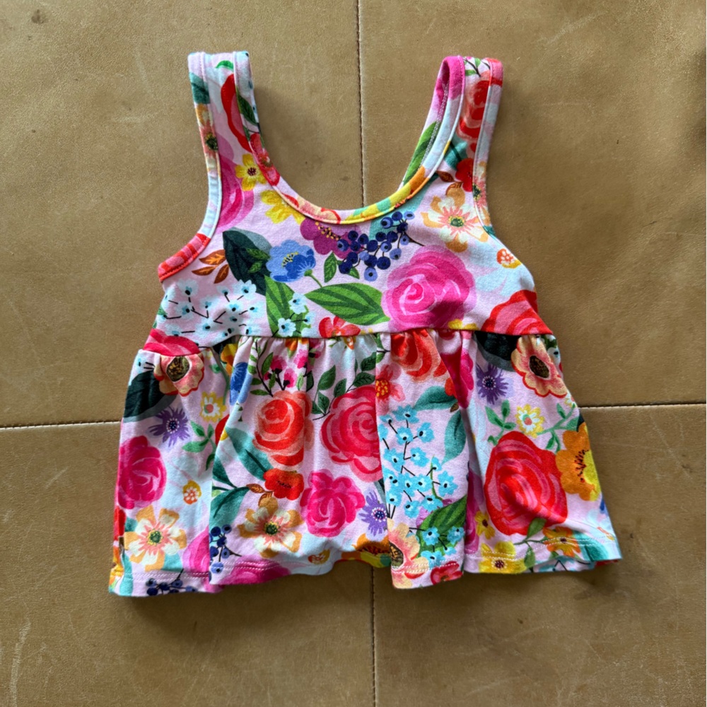 Posh peanut Viscose Bamboo tank 3-6M
